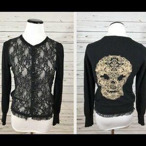 ‼️5/$20‼️ Skull Lace Jacket